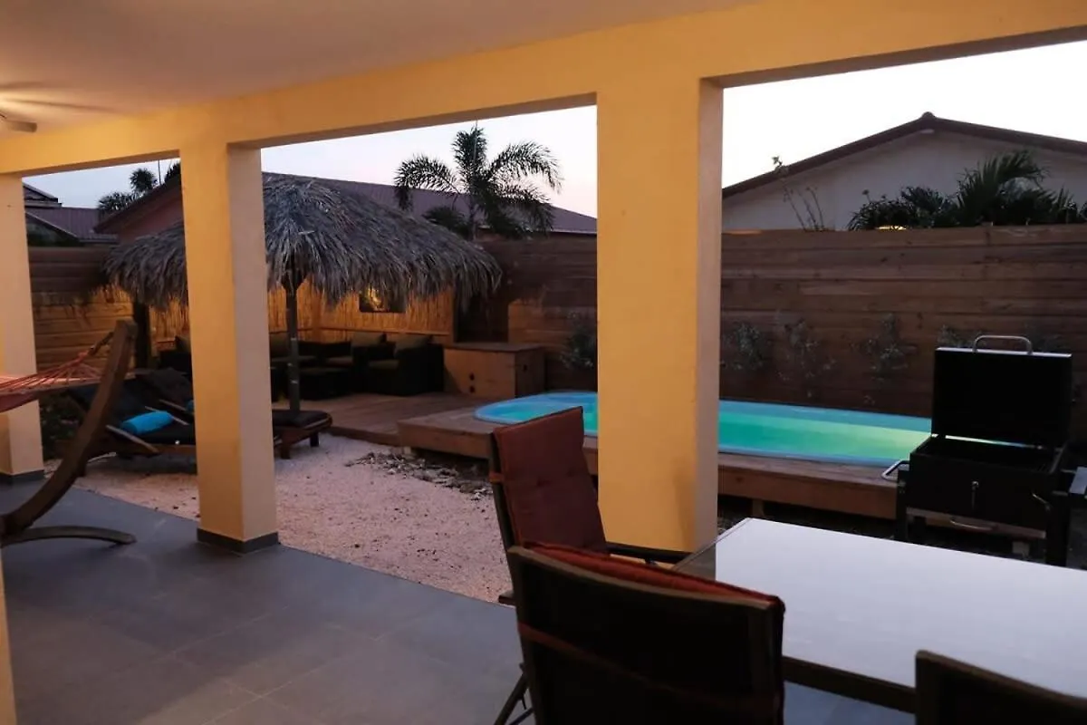 Casa Papaya With Private Pool And Covered Porch Кралендейк 0*,